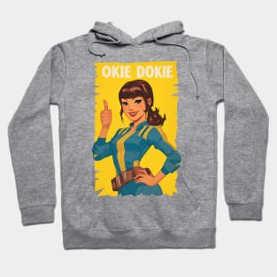 Okie Dokie - Vault Dweller - Post Apocalyptic Hoodie